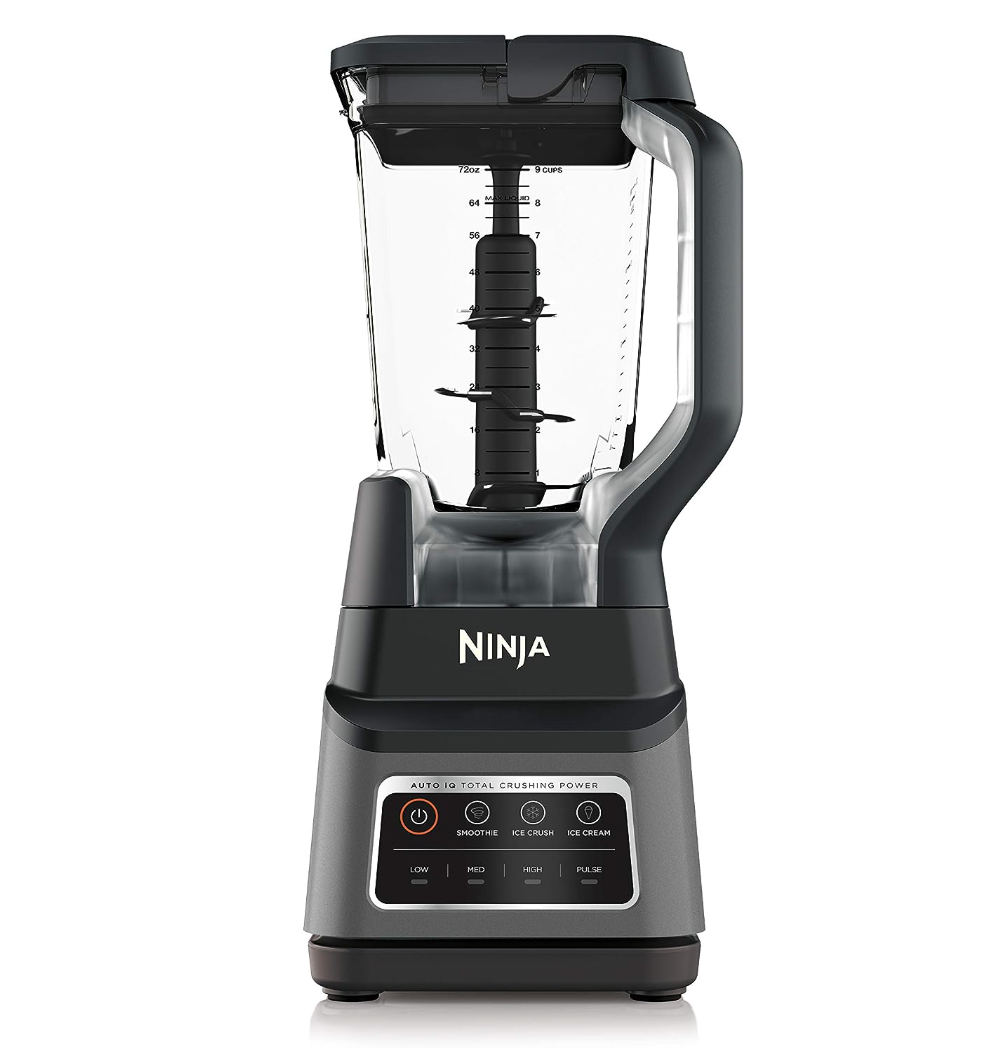 Ninja BN701C, Professional Plus Blender with 72oz Pitcher and Auto-iQ Presets, Black/Grey, 1400W (Canadian Version)