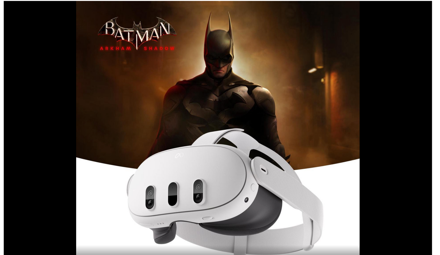 Meta Quest 3S All-in-One-Headset - Get Batman: Arkham Shadow and 3-Month Trial of Meta Quest+
