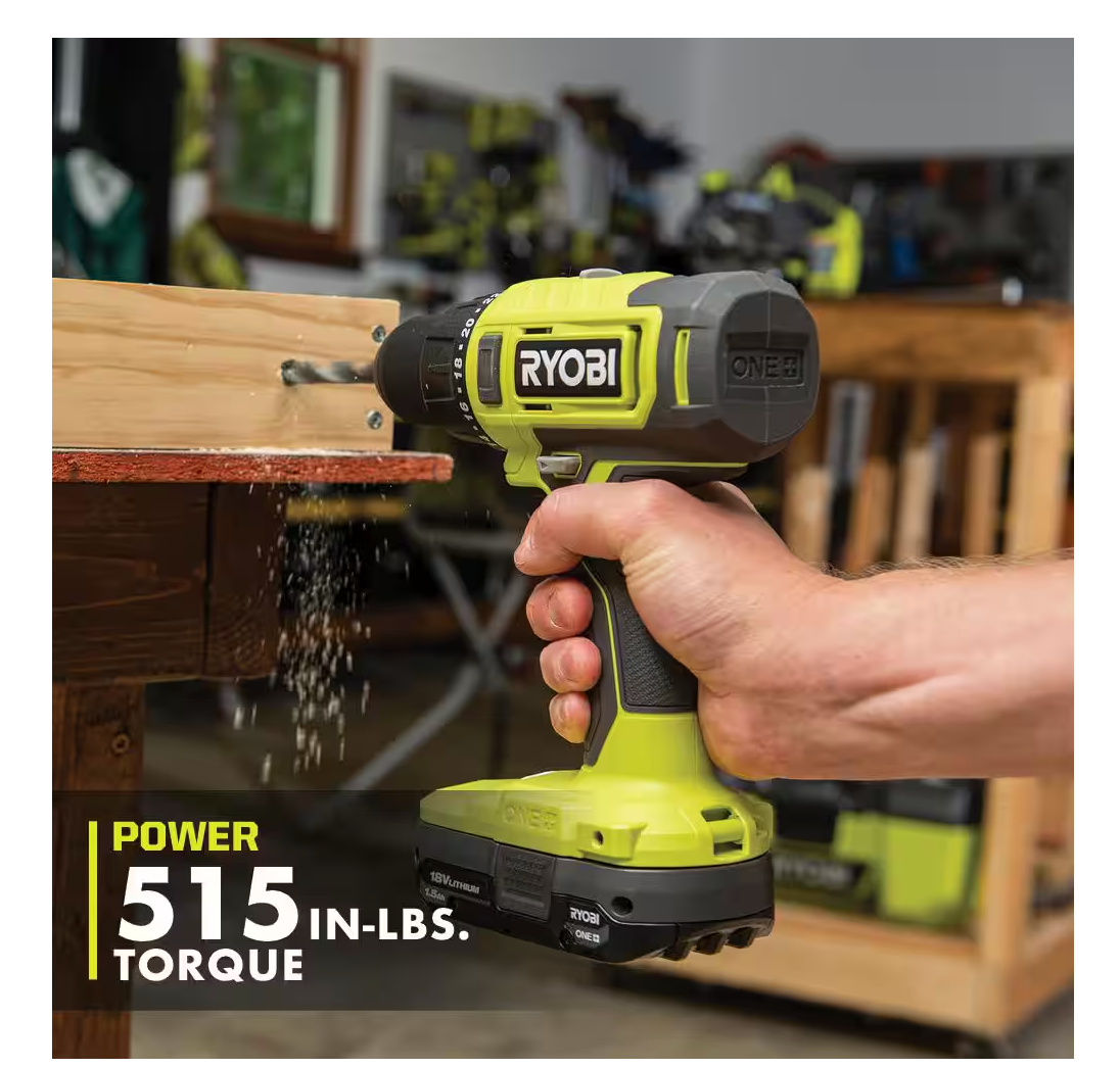 ONE+ 18V Cordless 2-Tool Combo Kit with Drill/Driver, Circular Saw, (2) 1.5 Ah Batteries, and Charger