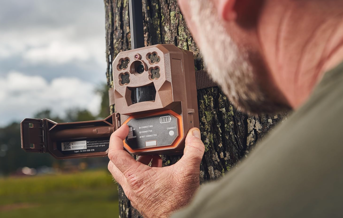 Moultrie Edge Cellular Trail Camera - Nationwide 4G LTE - HD Video-Audio - Built in Memory - Cloud Storage