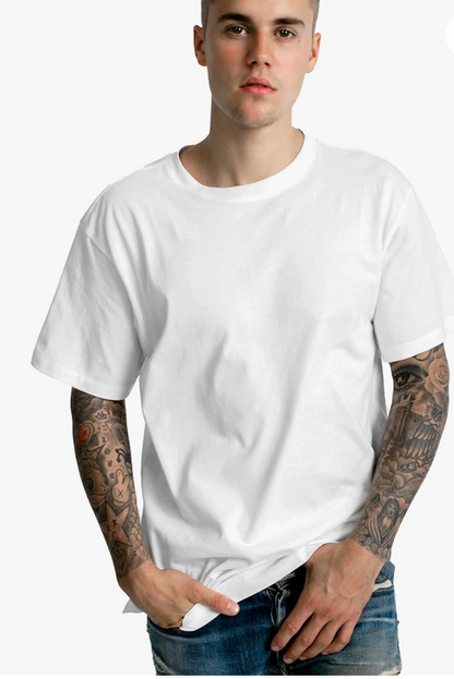 Hanes Justin X Karla White Classic Tee