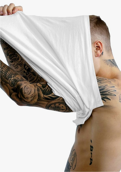 Hanes Justin X Karla White Classic Tee