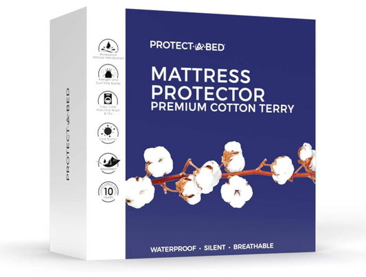 Protect-A-Bed Premium Waterproof Mattress Protector, Twin Size