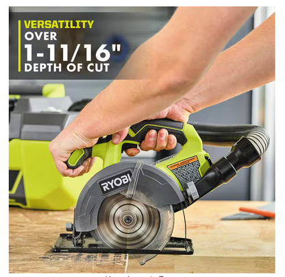 ONE+ 18V Cordless 2-Tool Combo Kit with Drill/Driver, Circular Saw, (2) 1.5 Ah Batteries, and Charger