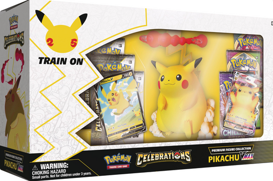 POKEMON  -  SWORD & SHIELD  -  CELEBRATIONS - PREMIUM FIGURE COLLECTION - PIKACHU VMAX (ENGLISH)