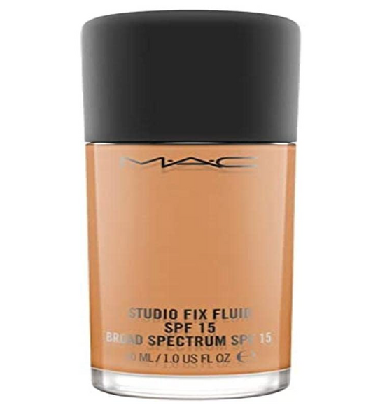 MAC Studio Fix Fluid Natural Matte Foundation SPF 5, nw43, 1 Fl Oz